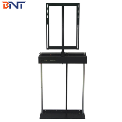 Matte Black Electric TV Lift Mechanism With 360 Degree Rotation Angle
